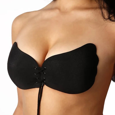 Backless and Strapless Wing Stick-on Push-Up Bra - #1 Online Bra Store For Women. Affordable Backless & Strapless Bras. 